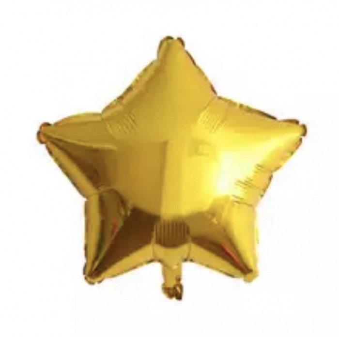 Folinis balionas "Auksinė žvaigždutė" (46cm)