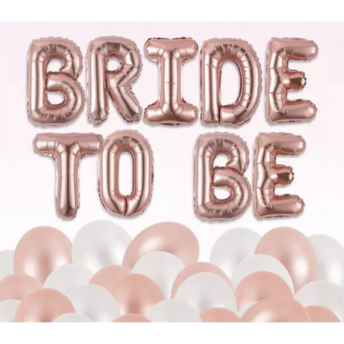 Balionų rinkinys “Bride to Be” (9vnt)